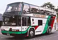 1991 model year shorter-wheelbase Skyliner N122/2 operated by Futaba Kankō in Okayama Prefecture; powertrain supplied by Mercedes-Benz