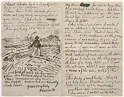 Letter to John Peter Russell, 1888, Solomon R. Guggenheim Museum, New York City