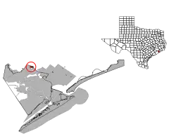 Location of Clear Lake Shores, Texas