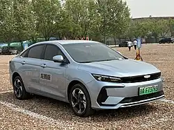 Emgrand L Hi-P 2024 facelift, Front view