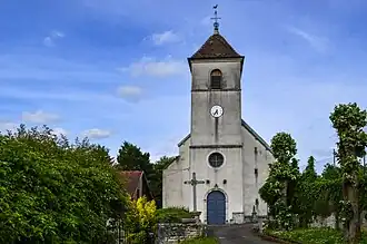 The church in Geneuille
