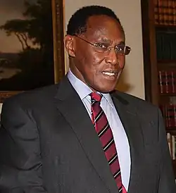 George Saitoti, former Vice-President of Kenya