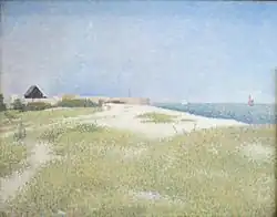 Georges Seurat: Blick auf Fort Samson today Eremitage, St. Petersburg