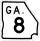 State Route 8 Alternate marker