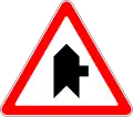 Side road, from the right