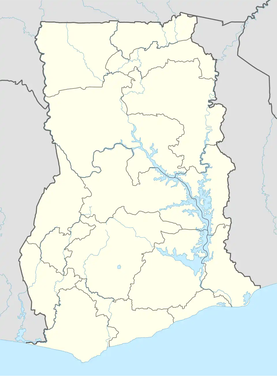Chorkor is located in Ghana