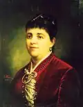 Portrait of Maria Grădişteanu
