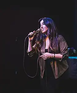 Saputo performing in 2023