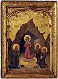 Giovanni di Paolo, Adoration of the Christ child, c.1430–40.