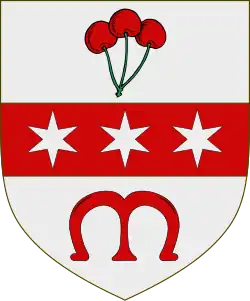 Girardi, Conti di Meduna, coat of arms