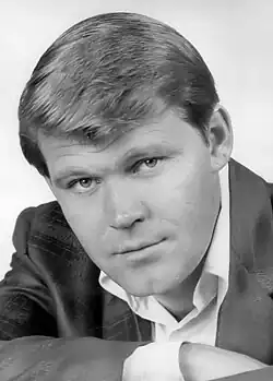 A photograph of Glen Campbell