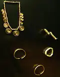 Gold jewellery from Lorup, Germany