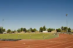 Track and practice soccer