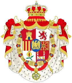 Grand Coat of Arms of Joseph Bonaparte as King of Spain