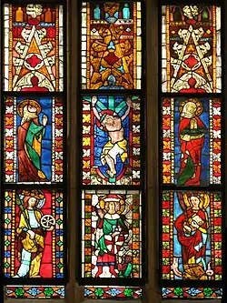 Crucifixion with Ss Catherine, George and Margaret, Leechkirche, Graz, Austria