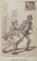 "Great News" from Characteristic Sketches of the Lower Orders, 1820