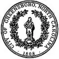 Official seal of Greensboro