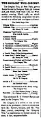 Gregory Trio, Concert 14 March 1894.