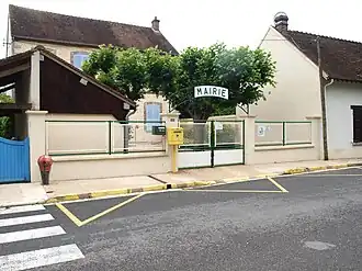 The town hall in Grisy-sur-Seine