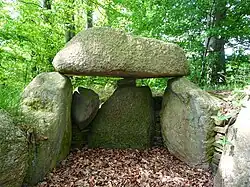 Megalithic tomb (Großsteingräber bei Flehm&nbsp;[de]) in Högsdorf