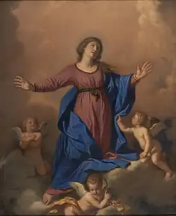 Guercino, Assumption of the Virgin