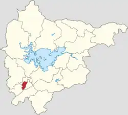 Location in Miyun District