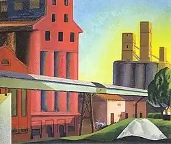 Elevadores de grano (Grain Elevators), 1928, Private collection