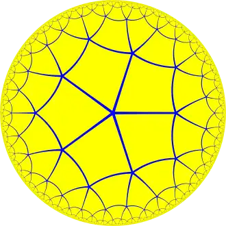 Order-5 square tiling