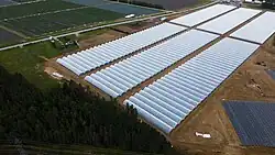 170 high polytunnels by Harnois at Entreprises Pitre