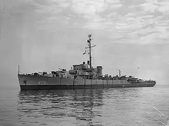 HMS Tortola (K595)