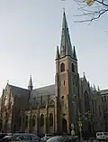 Holy Name of Jesus, 1891-1900, at 96th Street and Amsterdam Avenue, Upper West Side, Manhattan.
