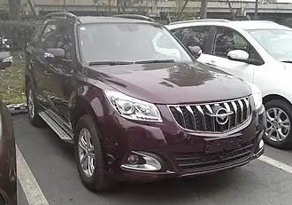 Haima S7 facelift front (2013)