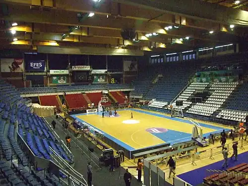 The venue's interior in June 2010
