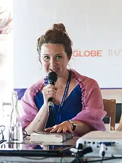 Kent at the Ubud Writers & Readers Festival in Bali, Indonesia, October 2016