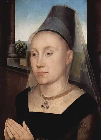 Portrait of Barbara van Vlaendenbergh, c. 1470-72, Metropolitan Museum of Art