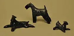 Hardie-Arnita dog figurines.