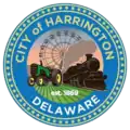 Official seal of Harrington, Delaware