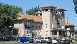 The Harrison County Home sits on Route 250 in the township.