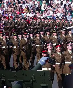Photograph of Army Foundation College passing-out parade