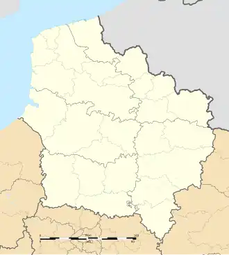 Authie is located in Hauts-de-France