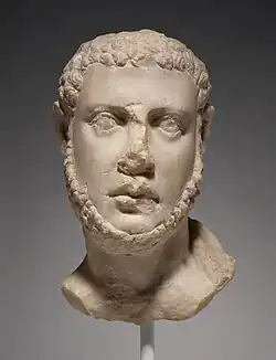 Probable bust of Ptolemy IX (or X)[1]