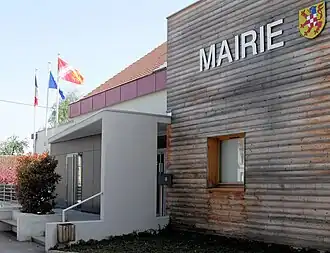 The town hall in Heidwiller