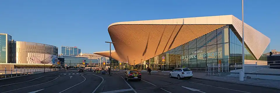 New terminal entrance