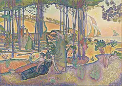 Henri-Edmond Cross, L'air du soir, c.1893, Musée d'Orsay