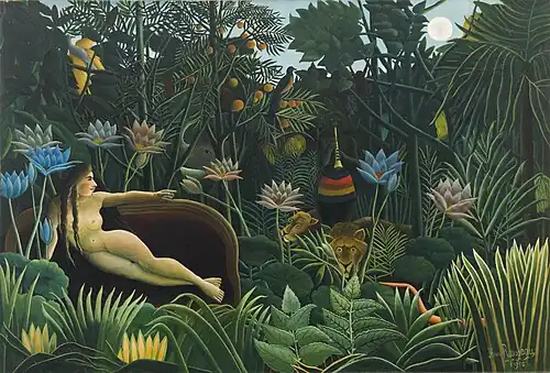 Henri Rousseau, The Dream, 1910, Museum of Modern Art, New York City