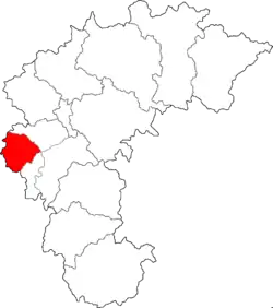 Location of Heungdeok District