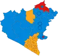 2007 results map
