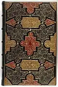 Cover of Homilies and sermons of John Chrysostom by royal bookbinder Antoine-Michel Padeloup. France, first half of the 18th century