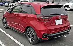 Fit e:HEV RS (Japan; 2022 facelift)