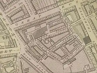 Map of central London